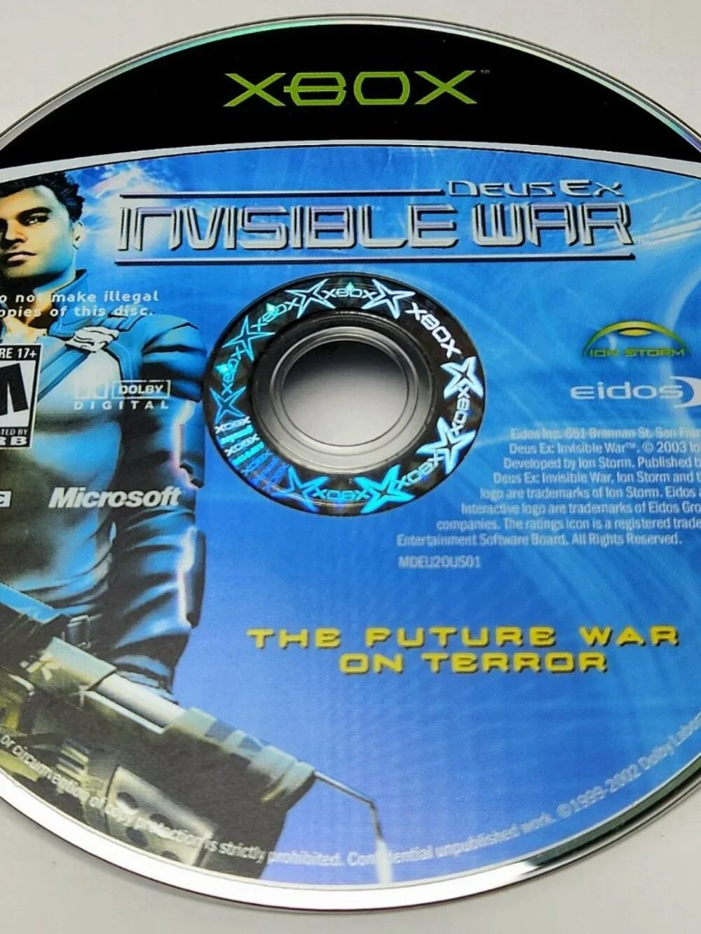 Deus Ex Invisible War Xbox CIB Complete /w Manual Microsoft Xbox Game VGC Tested